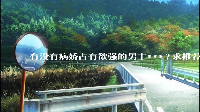 有没有病娇占有欲强的男主***?求推荐?
